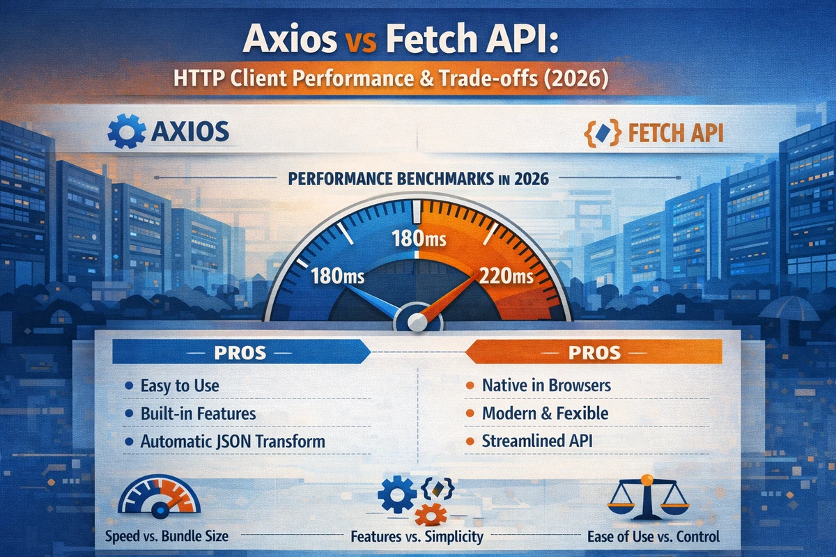 Axios vs Fetch API: Choosing the right HTTP client for React (2026)
