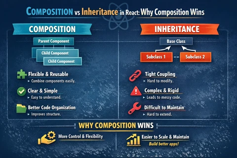 Composition vs Inheritance in React: Complete Pattern Guide