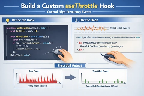 useThrottle Hook: Control High-Frequency Events in React