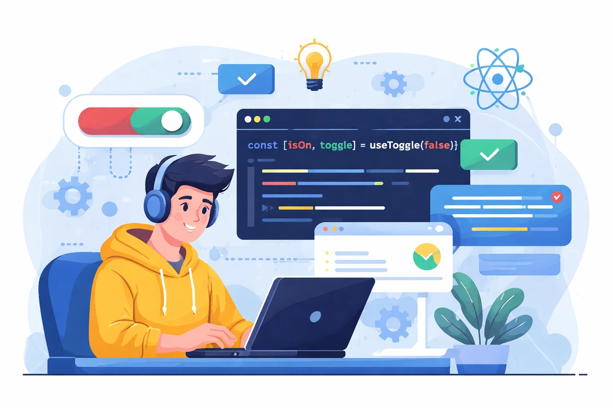 useToggle Hook: Boolean State Simplification in React