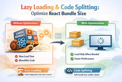 Lazy Loading & Code Splitting: Optimize React Bundle Size