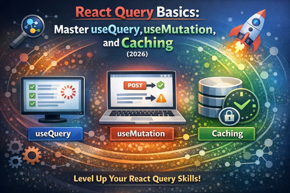 React Query Basics: Master useQuery, useMutation, and Caching (2026)